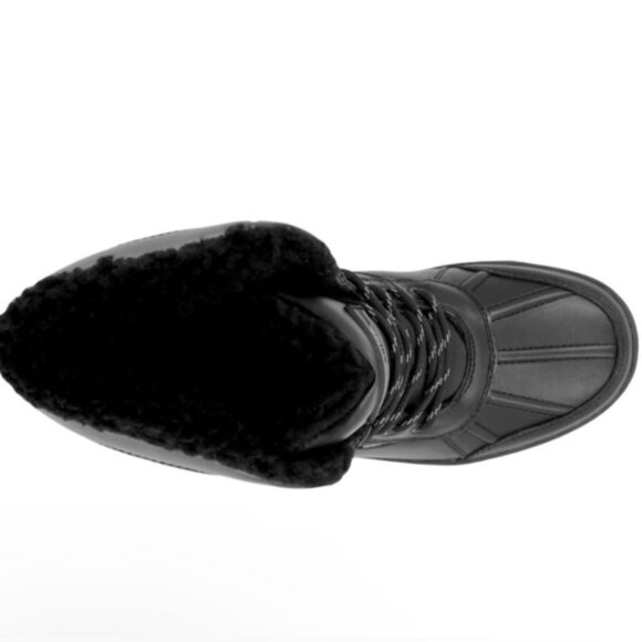 NAUTICA MEN’S DUCK BOOT - BLACK SIZE 12 (NEW) - Picture 3 of 4